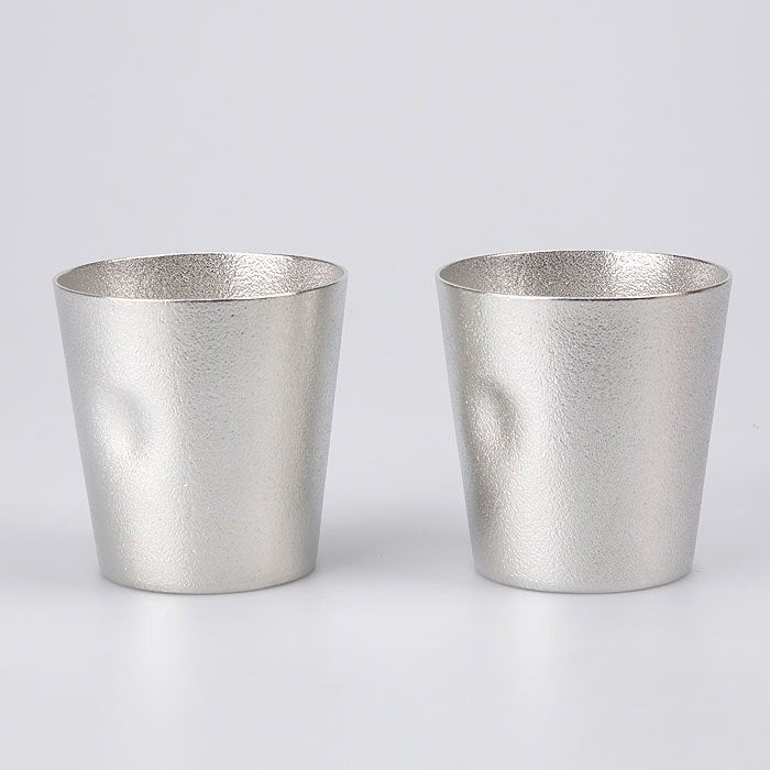 日本 能作 純錫手感杯木盒組