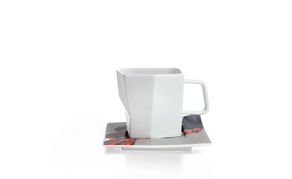 集瓷 cocera 蝶羽．蝶語 – 咖啡杯盤組