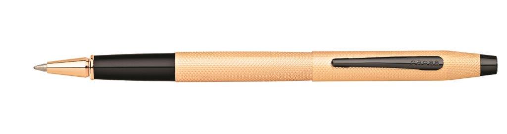 美國 CROSS Classic Century PVD 蝕刻鑽石圖騰鋼珠筆