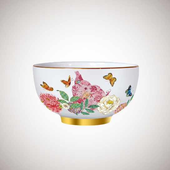 TALES 神話言 金豬對杯 富貴迎春．福祿蝶升 (2入)