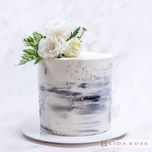LIDA ROSE 6吋加高花藝設計蛋糕 大西洋之路 Atlantic Ocean Road