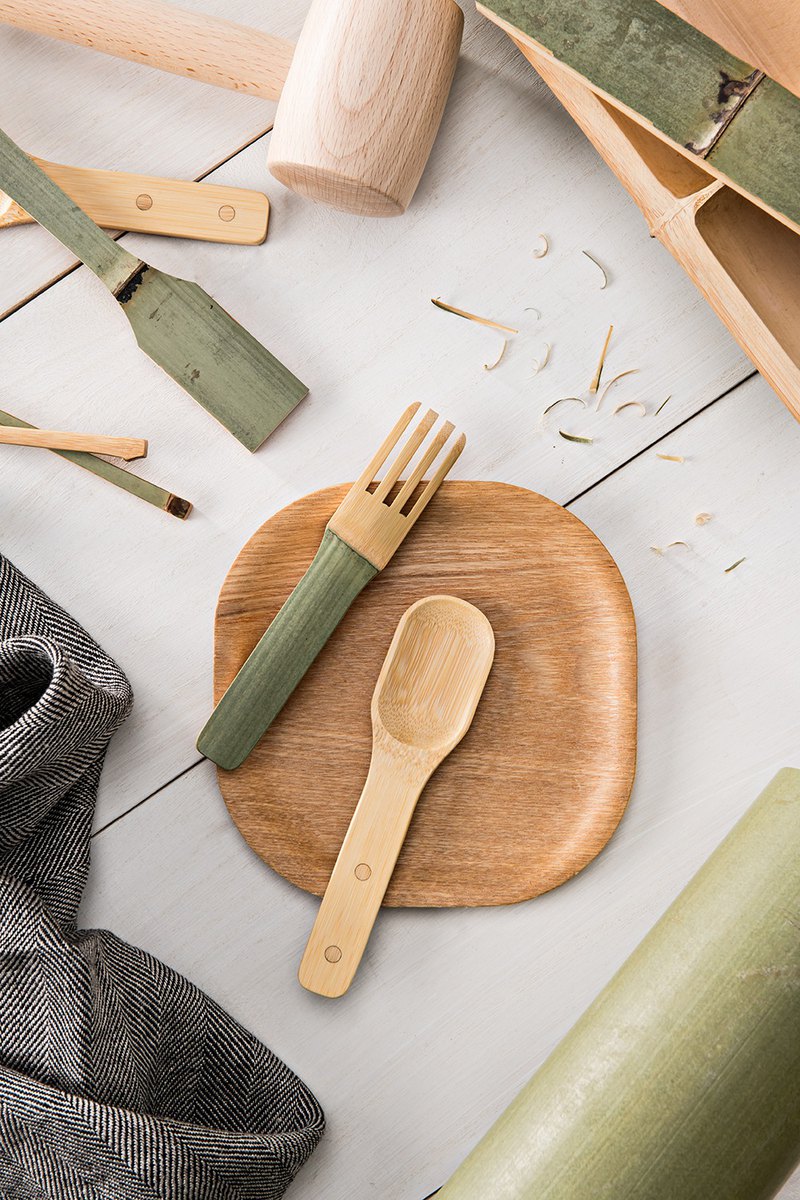 點睛設計 DOTdesign 保青竹叉匙