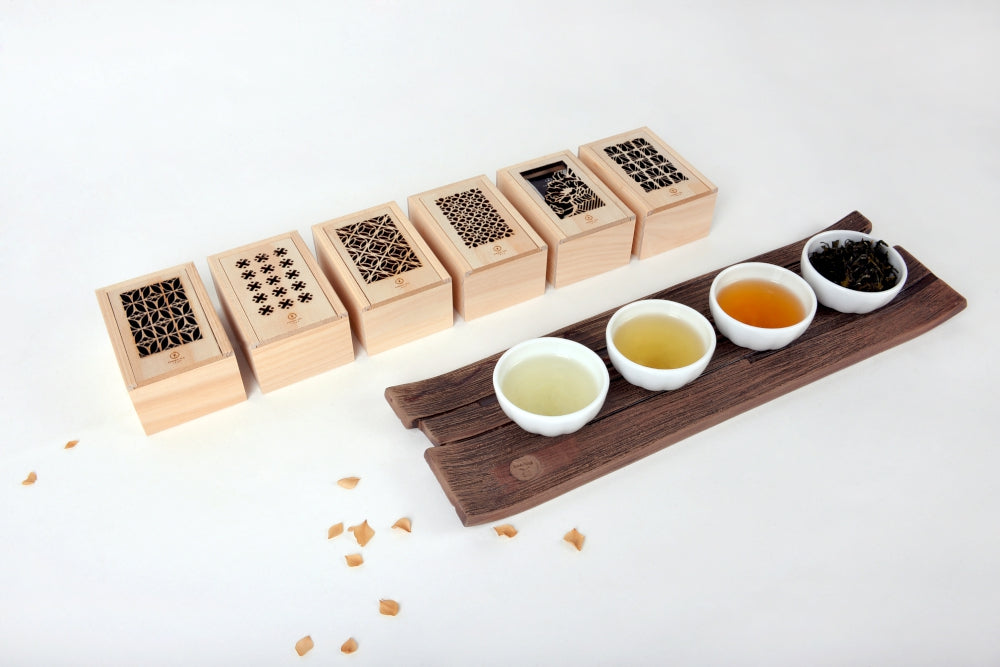 點睛設計 DOTdesign 點茶1869台灣茶系列-單入經典窗花(阿里山瑞峰 金萱烏龍50g)