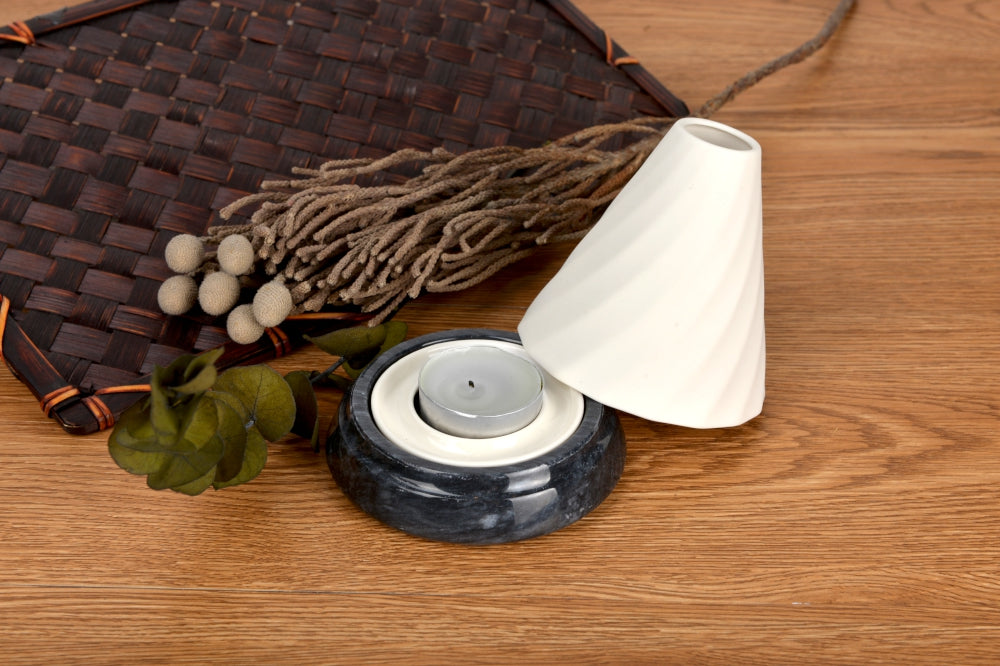 點睛設計 DOTdesign 大理石薰香燭台