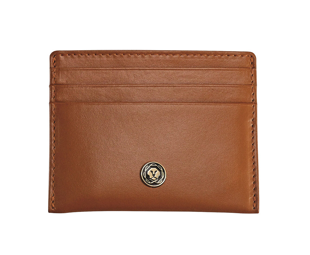 美國 CROSS Bailey 貝禮系列 金鉻原子筆+棕褐色證件卡夾套禮盒