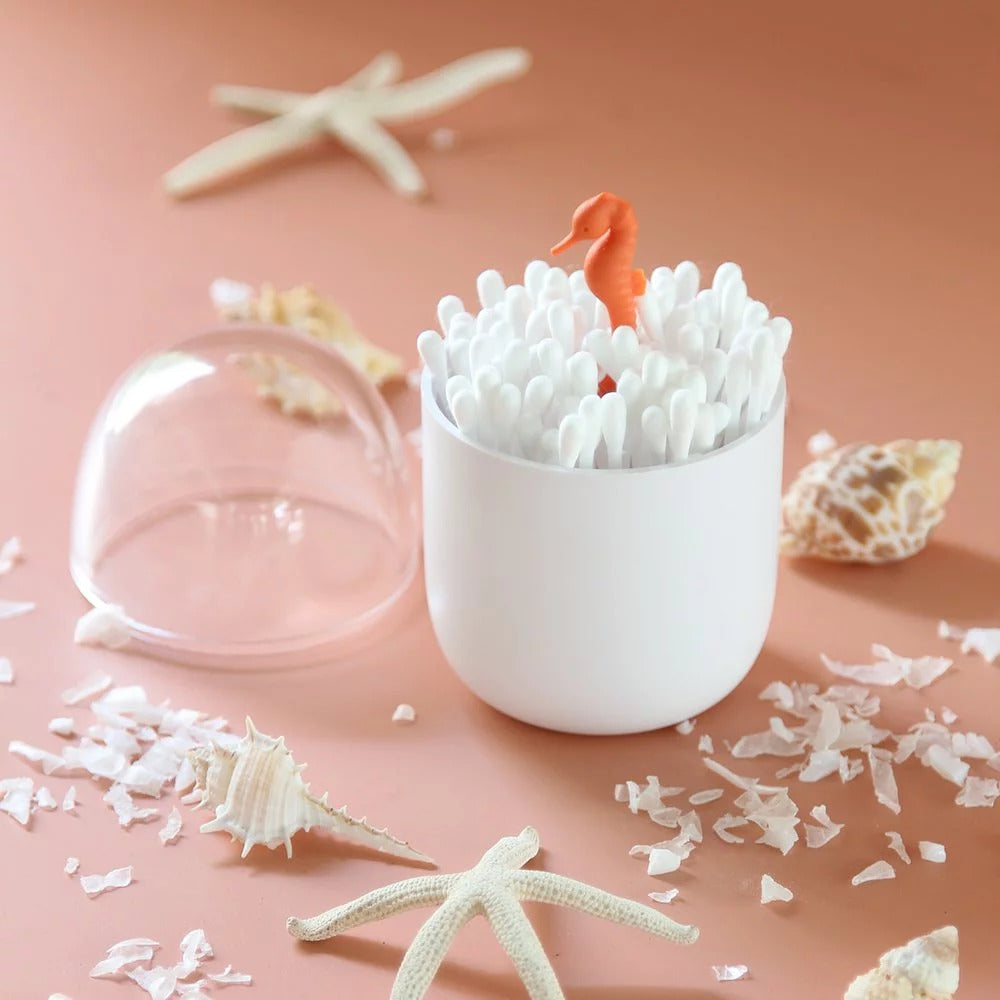 QUALY 棉花棒罐(搶救海馬)