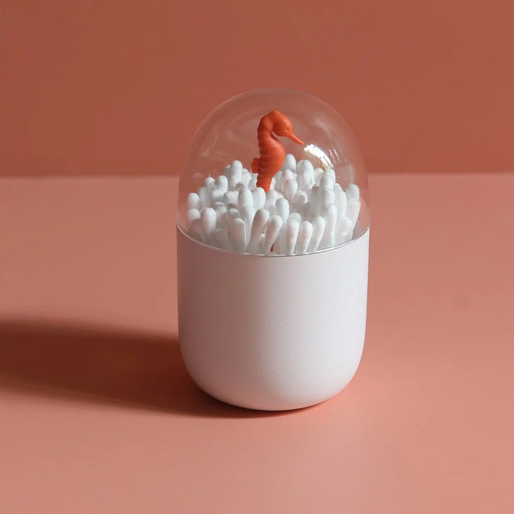 QUALY 棉花棒罐(搶救海馬)