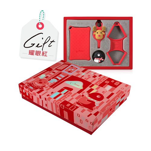 Bone 頸掛繩禮盒 頸掛繩禮物組 Lanyard Gift-紅