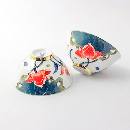 辰鼎窯 和氣生財大飲對杯