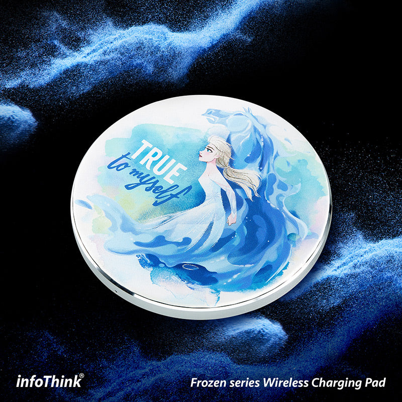 InfoThink 冰雪奇緣2 艾莎無線充電座