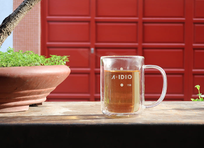 A-IDIO 雙層隔熱保溫玻璃杯(310ml)