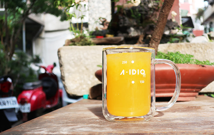 A-IDIO 雙層隔熱保溫玻璃杯(310ml)