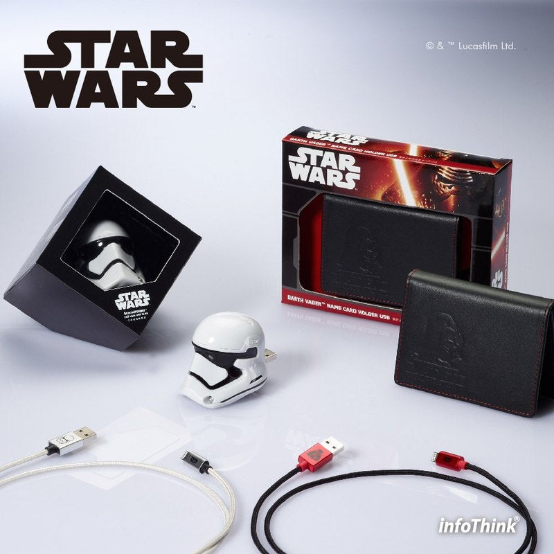 InfoThink STARWARS 星際大戰 白兵夜燈 (內建32GB儲存功能)