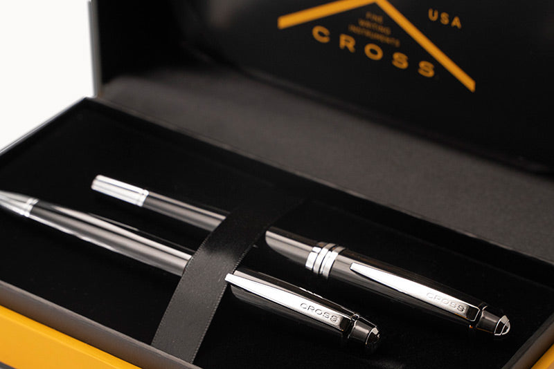 CROSS Bailey 貝禮系列 琺瑯鋼珠筆+原子筆禮盒