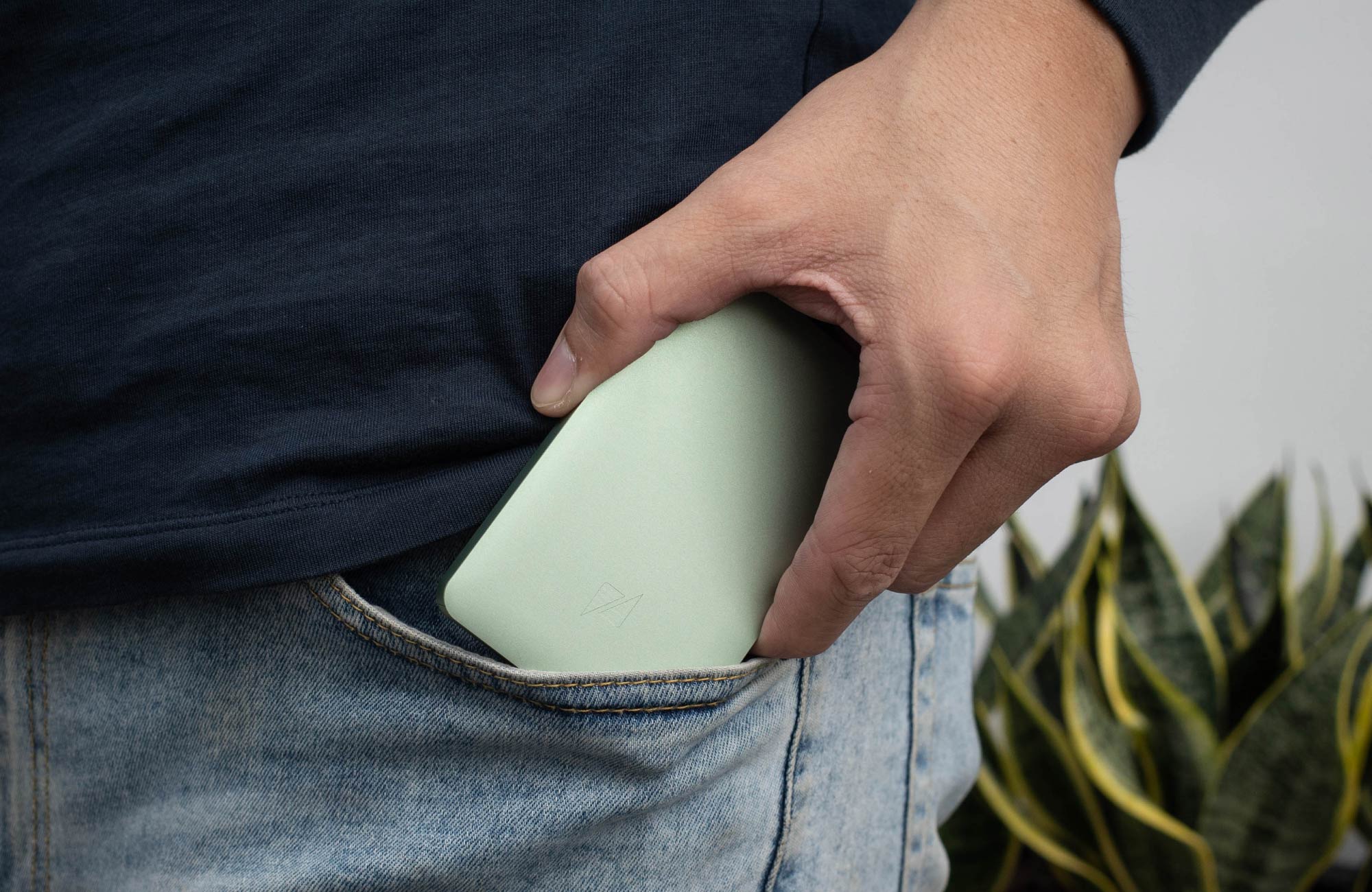 【冬季新品】ZENLET Zenlet AL 行動錢包 冰川綠