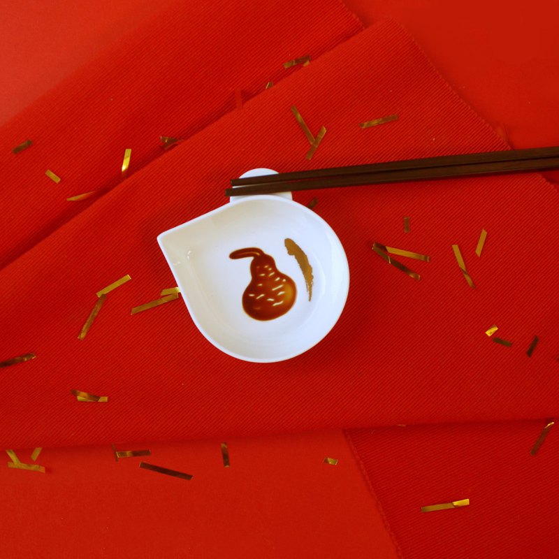 集瓷 cocera 鼠兒吱吱 醬油碟五入組