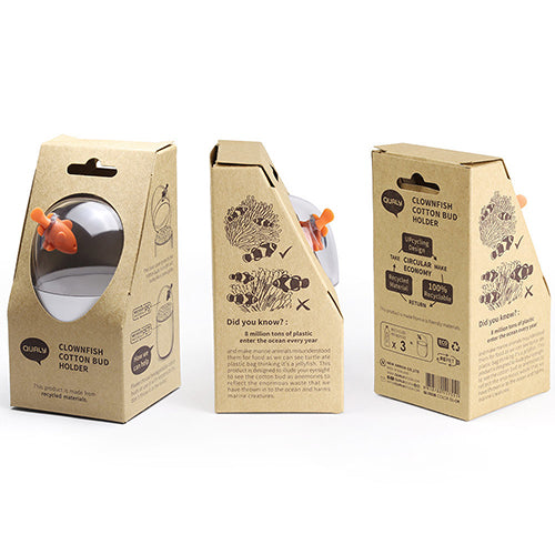 泰國 QUALY 小丑魚棉花棒罐