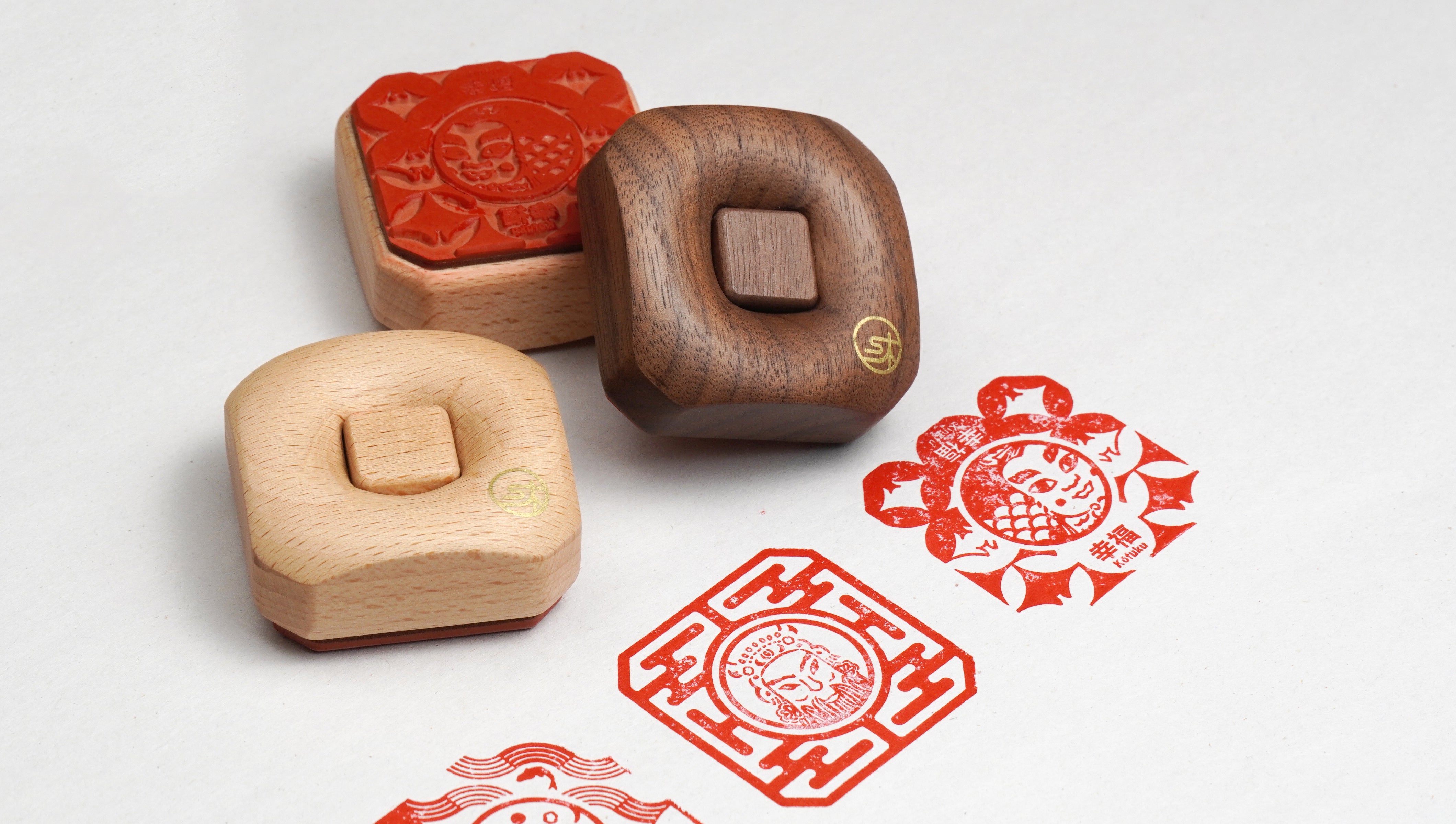 點睛設計 DOTdesign 木沐 MUKKI系列豆干印章-山毛櫸三太子