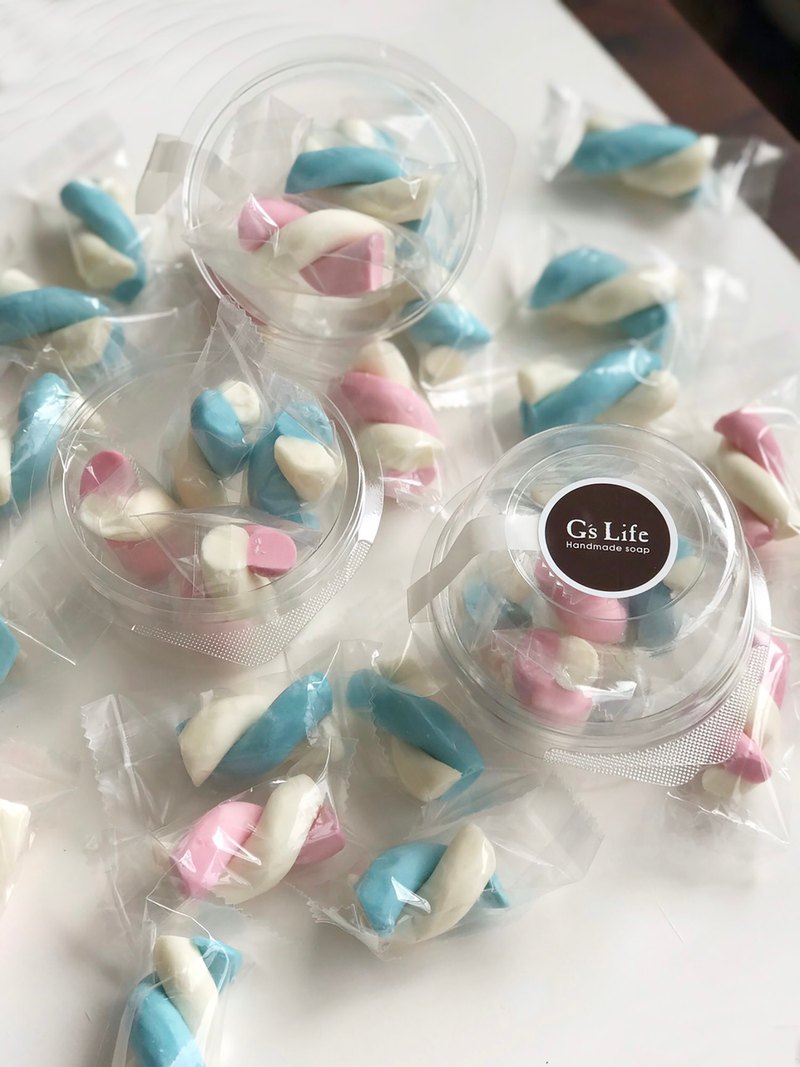 【甜美防護】G's Life 甜蜜香氛─棉花糖隨身洗手皂糖果罐