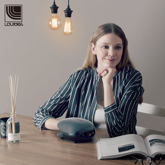 【新登場】日本 Lourdes 黑色煥采溫熱手部按摩器 AX-HXL1805bk