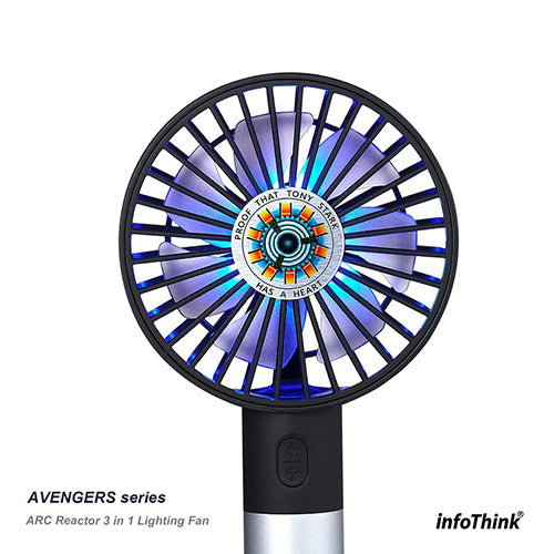 InfoThink 漫威復仇者聯盟系列三合一冷光風扇