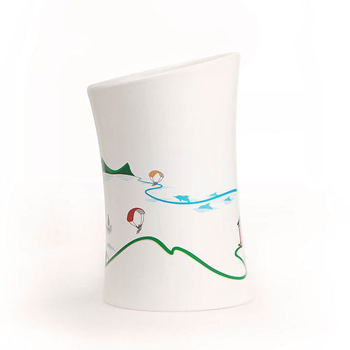 集瓷 cocera 宜蘭-蘭陽山海湧泉變色杯