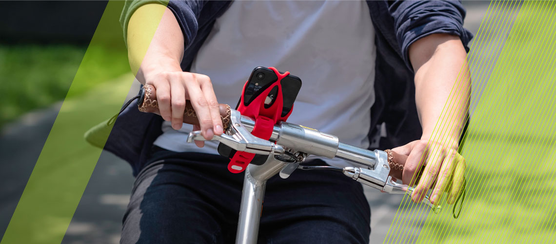 Bone 單車手機綁第四代 + 電源綁套組 Bike Tie 4 + Power Strap Set