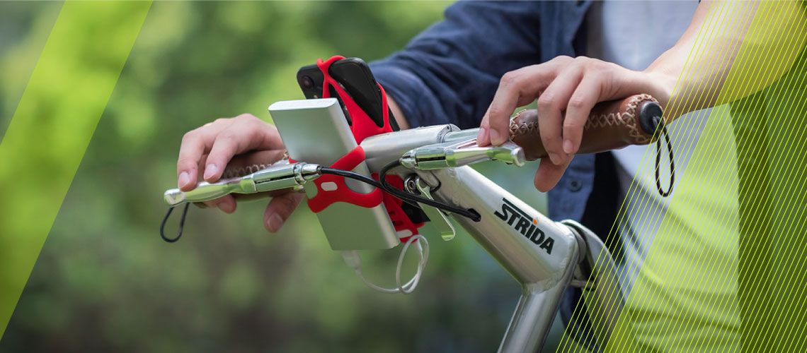 Bone 單車手機綁第四代 + 電源綁套組 Bike Tie 4 + Power Strap Set