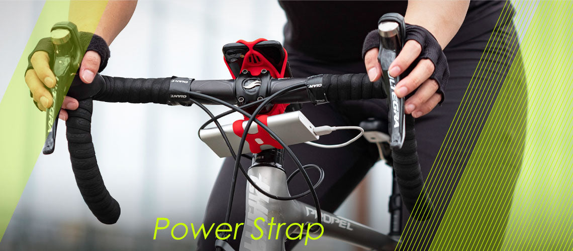 Bone 單車手機龍頭綁第四代 + 電源綁套組 Bike Tie Pro 4 + Power Strap Set