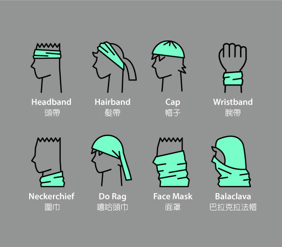 Bone UV 魔術頭巾