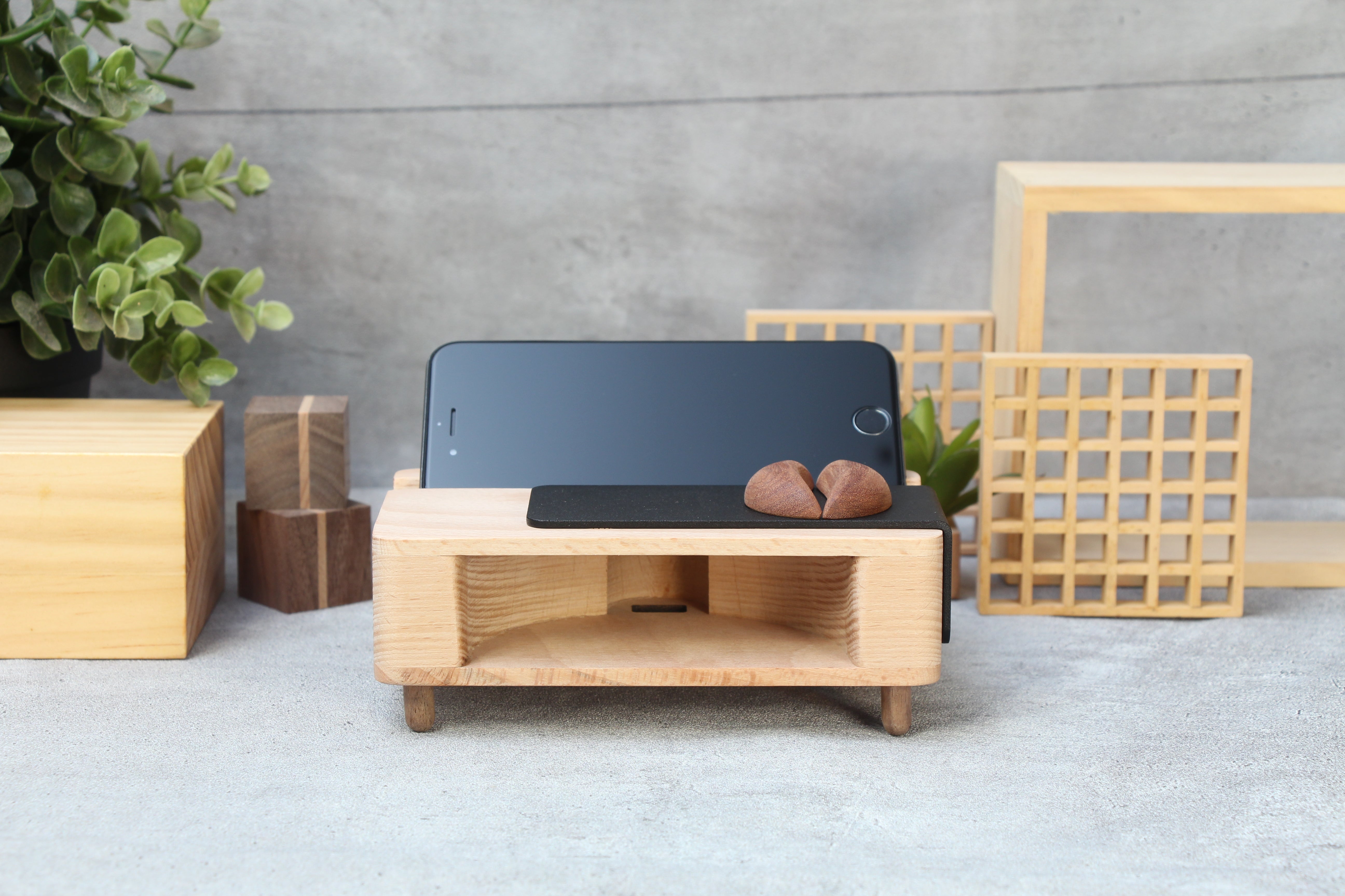 木匠兄妹 解憂擴音手機座