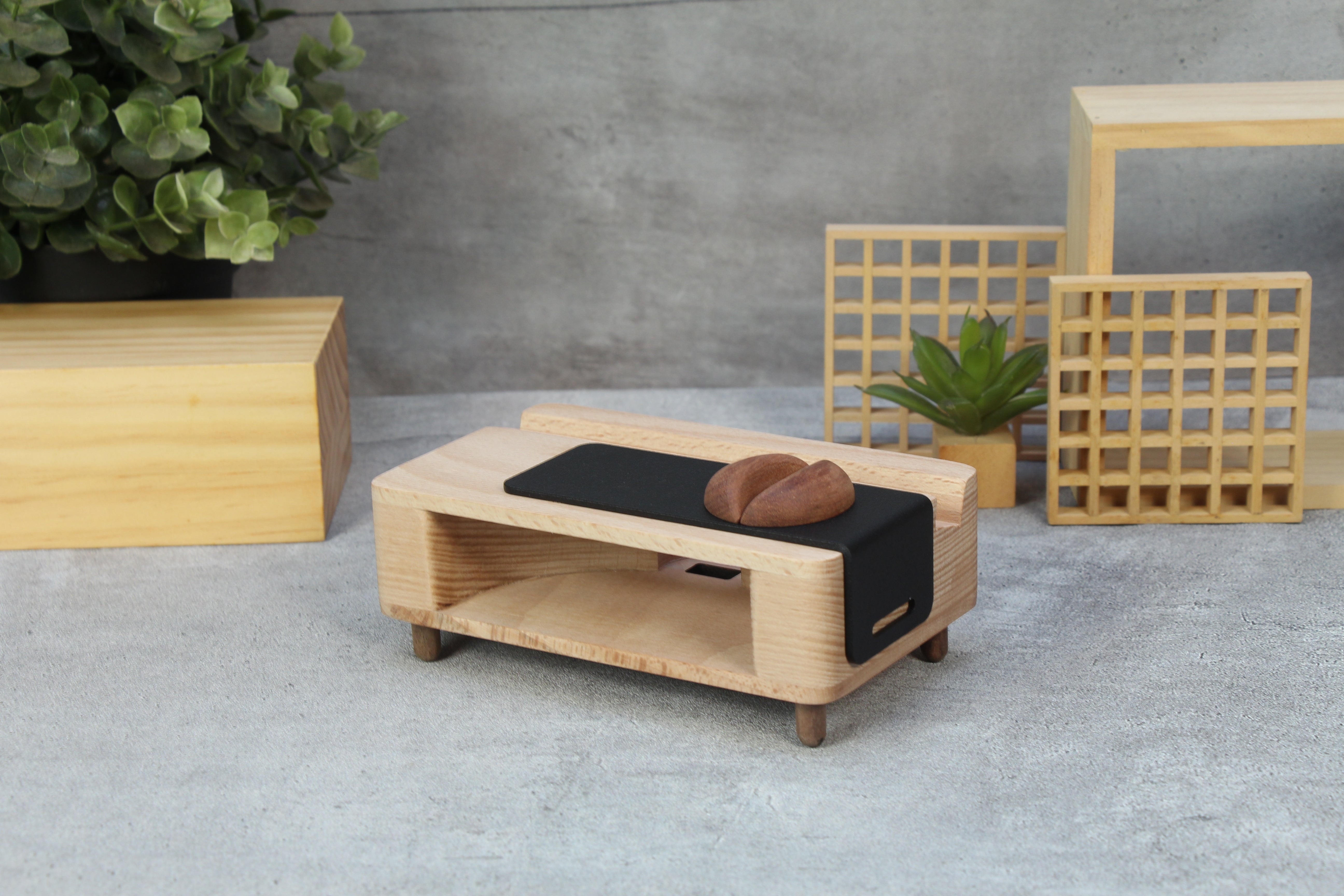 木匠兄妹 解憂擴音手機座