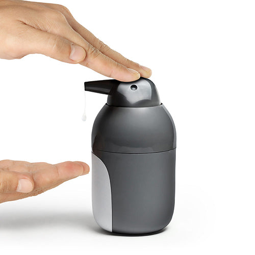 泰國 Qualy 冰原企鵝-皂液罐(黑色)