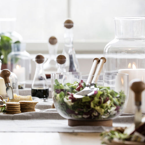 瑞典 Sagaform Nature 沙拉分食杓組