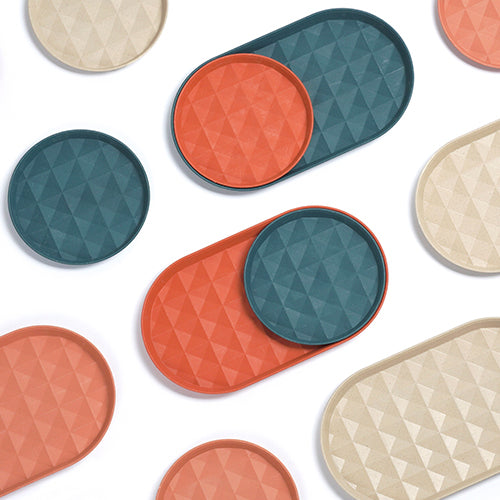 點睛設計 DOTdesign re-ing 菱格盤-3入組-長盤