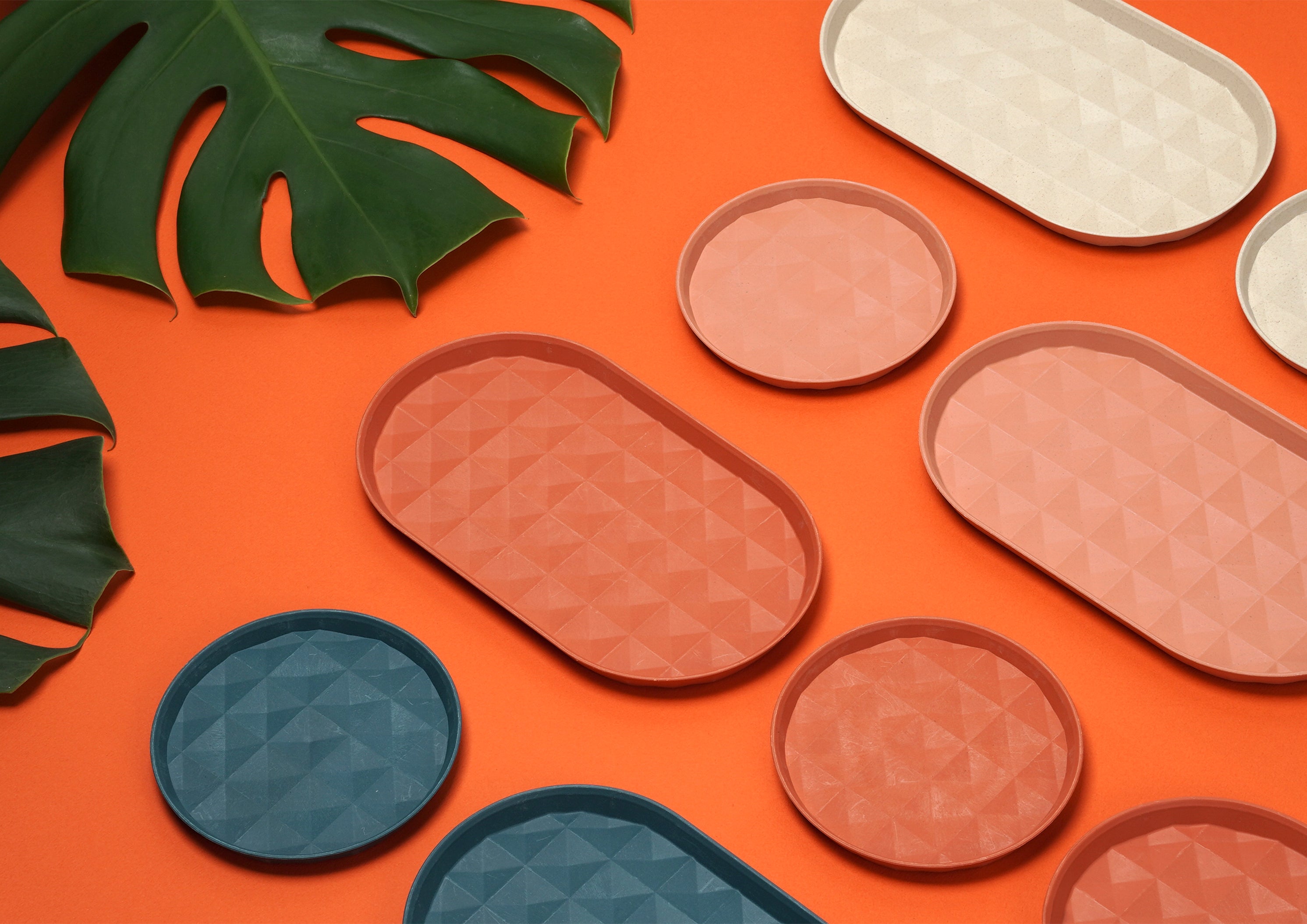 點睛設計 DOTdesign re-ing 菱格盤-3入組-圓盤