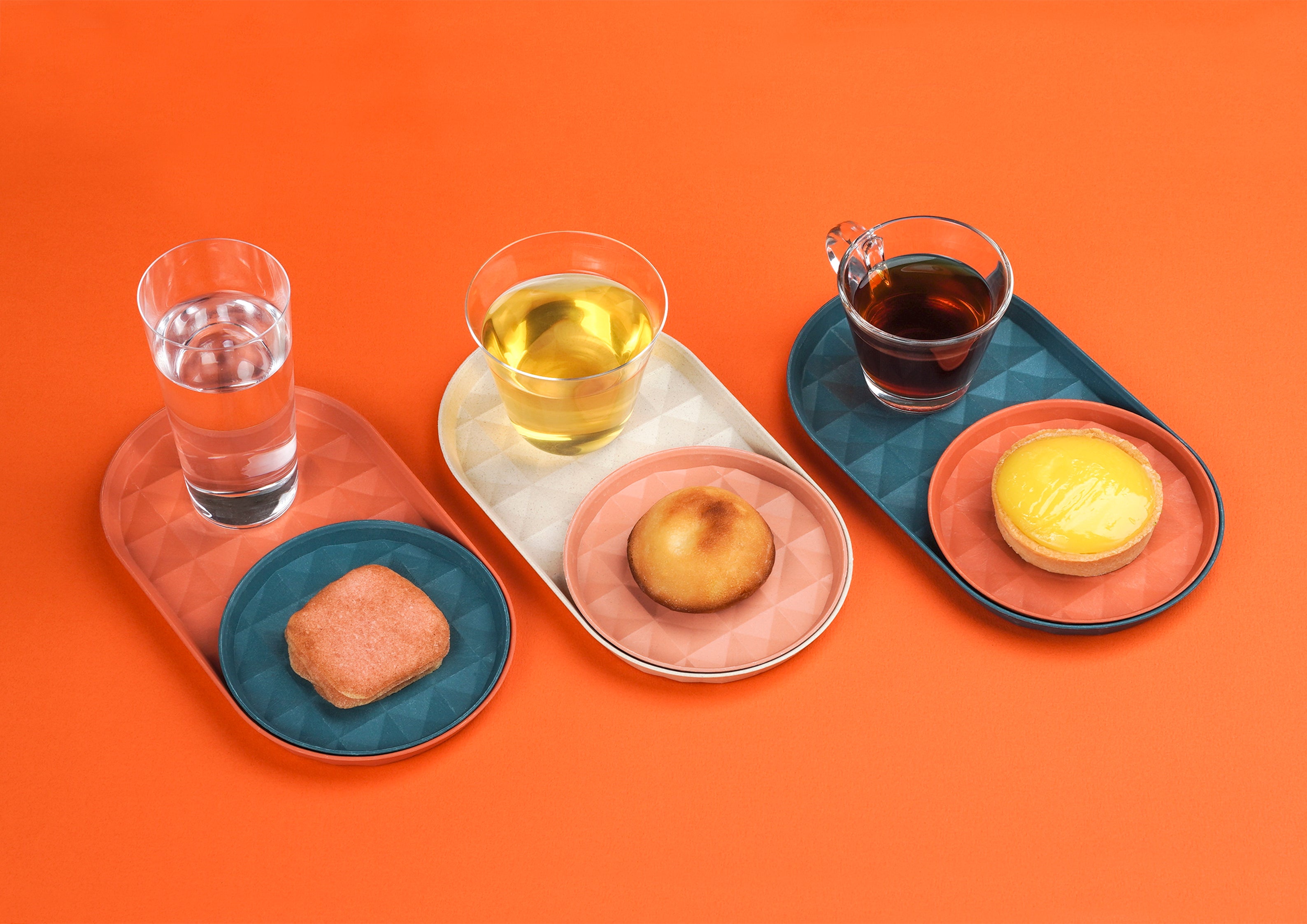 點睛設計 DOTdesign re-ing 菱格盤-3入組-圓盤