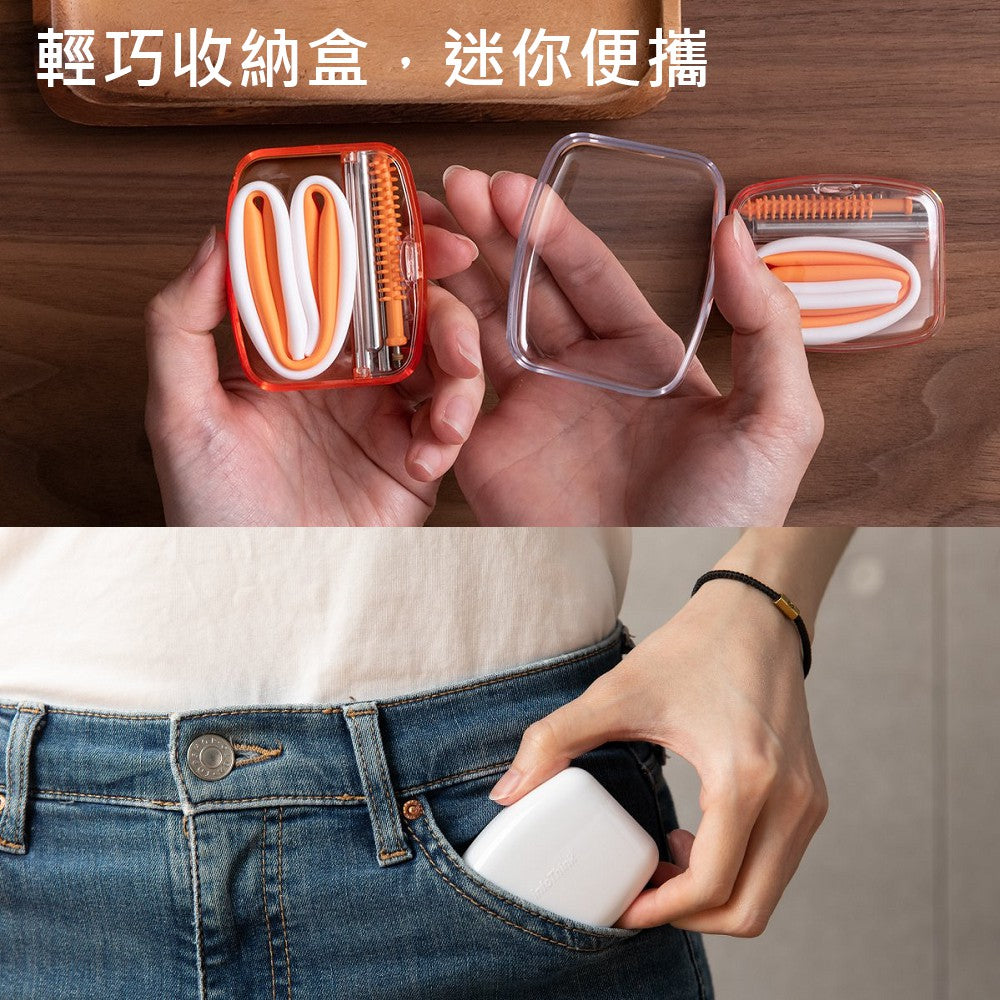 InfoThink SUBA BOX 六合一環保吸管隨身盒(小小兵)