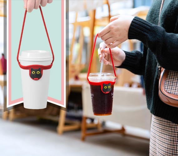 Bone 陪你在身邊 - 斜背手機綁+環保杯綁禮物組