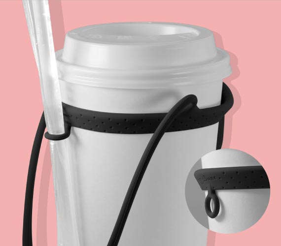 Bone 陪你在身邊 - 斜背手機綁+環保杯綁禮物組