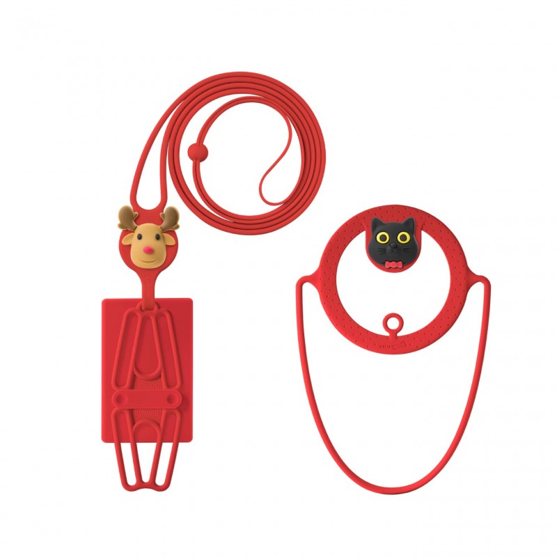 Bone 陪你在身邊 - 斜背手機綁+環保杯綁禮物組