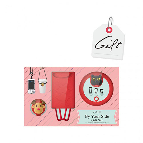 Bone 陪你在身邊 - 斜背手機綁+環保杯綁禮物組