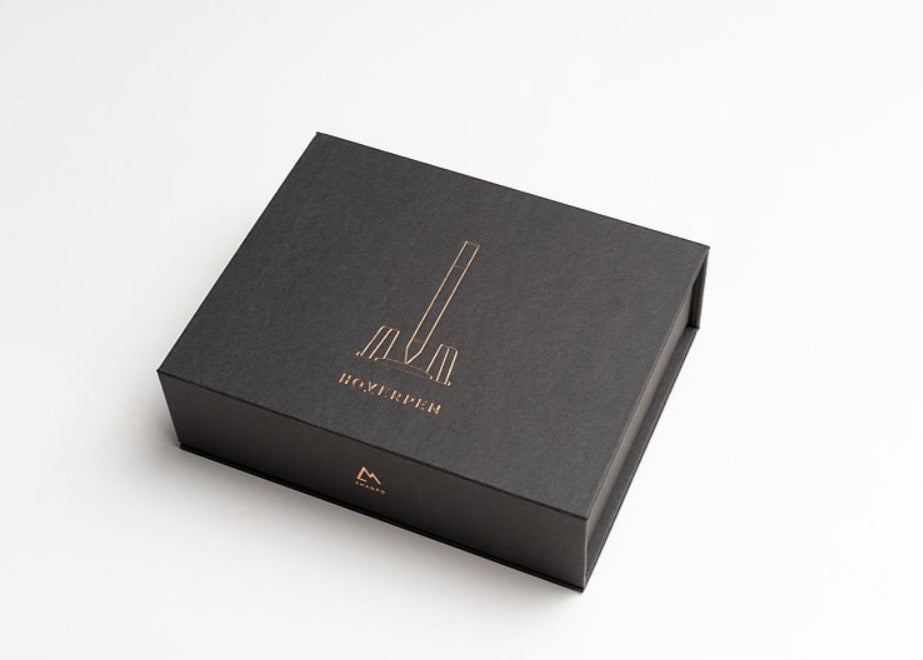 【可雷雕客製】novium 鈦金自立筆 - 烤漆純黑鈦