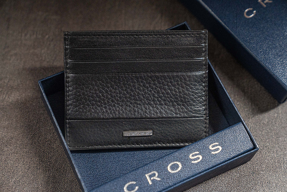 美國 CROSS 信用卡夾 黑色