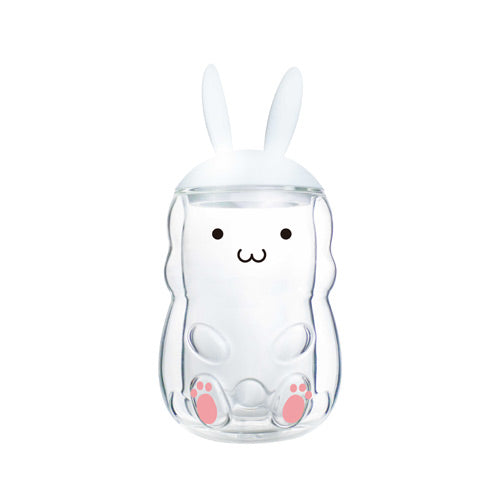 好玻 GOODGLAS 兔寶寶雙層杯蓋組