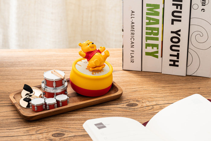 InfoThink 迪士尼小熊維尼系列公仔藍牙喇叭(蜂蜜罐造型)