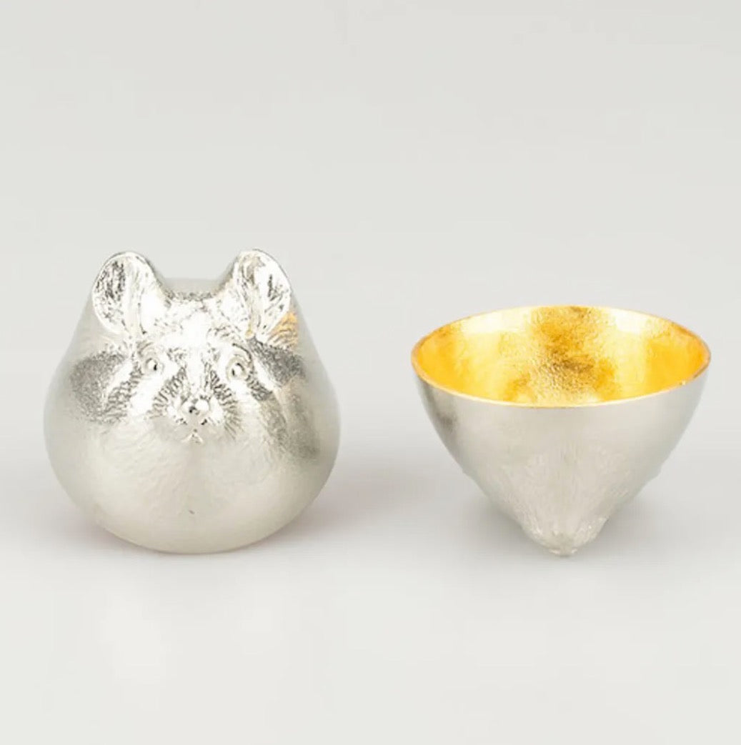 日本 能作 金箔十二生肖造型杯組