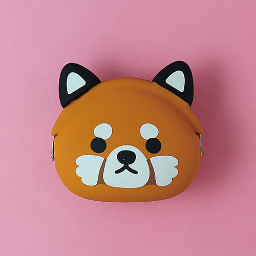 P+G Design mimi POCHI Friends 動物造型矽膠口金包 小熊貓
