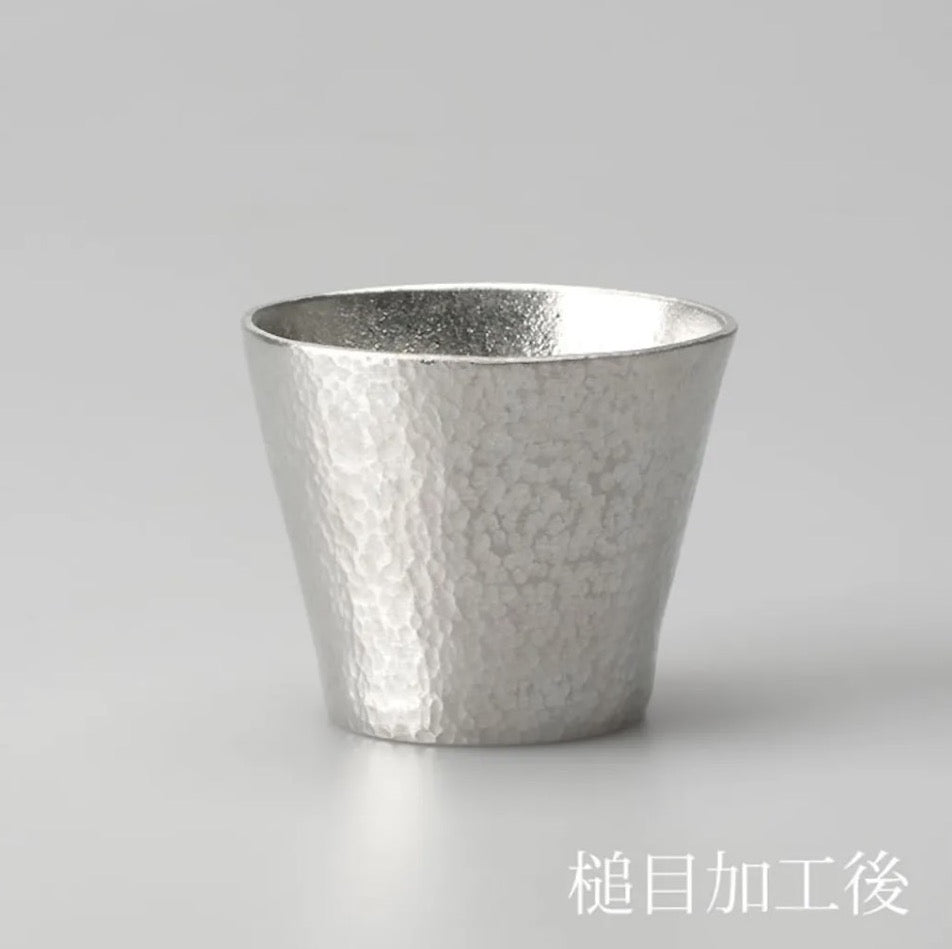 日本 能作 純錫杯槌目組