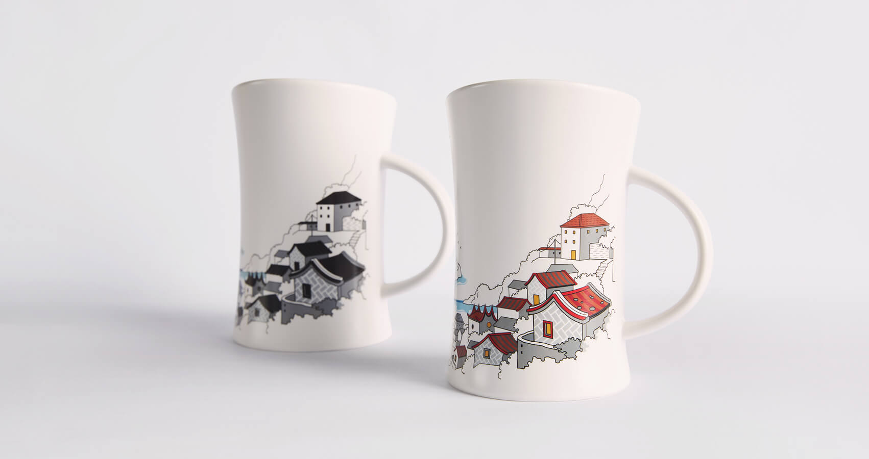 集瓷 cocera 馬祖-島嶼風情變色杯